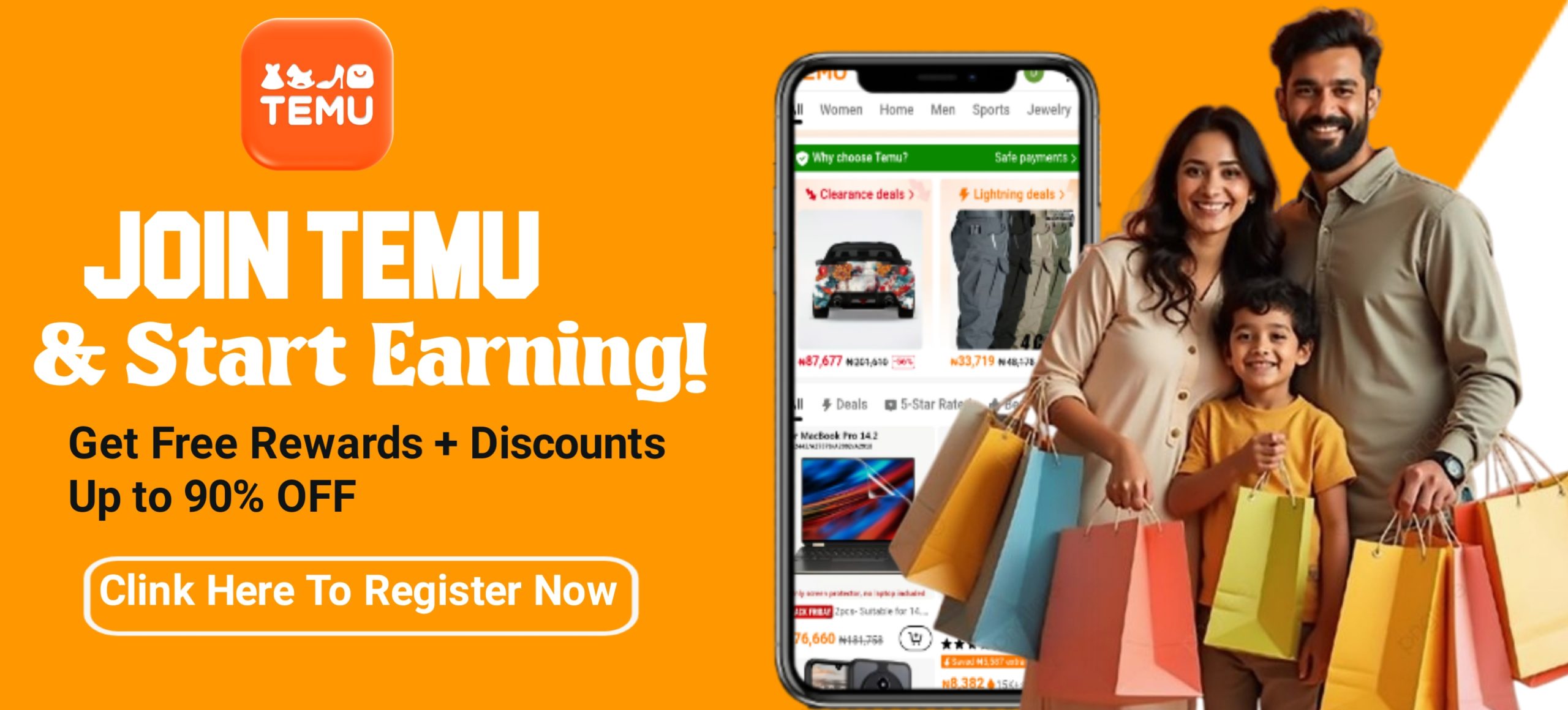 Shop and Earn with Temu Nigeria